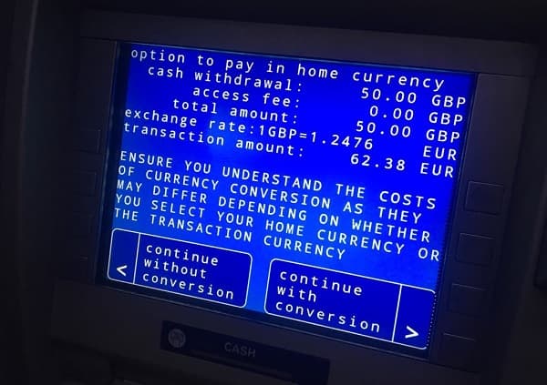 Dynamic Currency Conversion Beispiel dynamic currency conversion