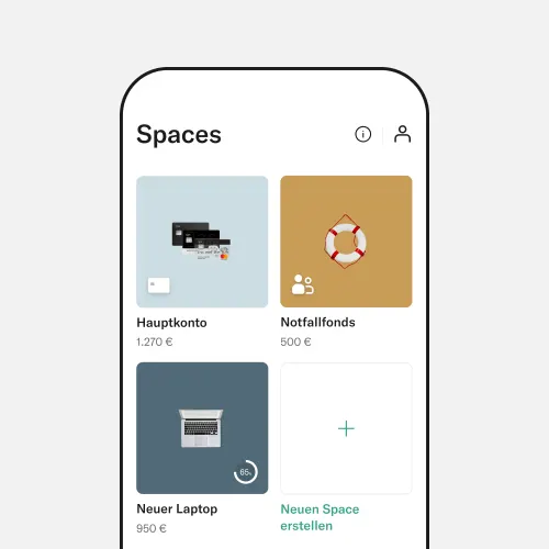 N26 Spaces hinzufügen N26 Spaces hinzufügen