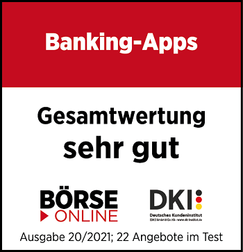 Sehr gute Banking-App