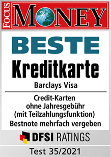 Barclays Visa Focus Money Beste Kreditkarte