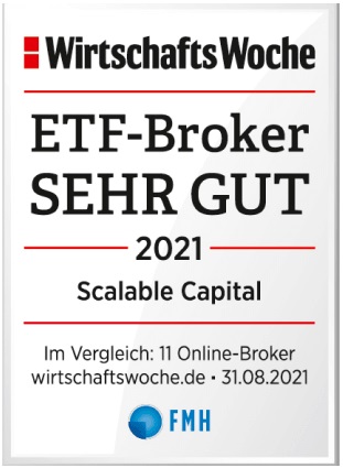 Scalable Wirtschaftswoche ETF Broker