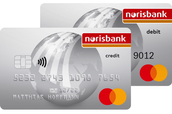 Norisbank Kreditkarte und Debitkarte